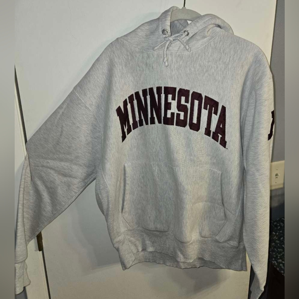 Gray University Of Minnesota Hoodie